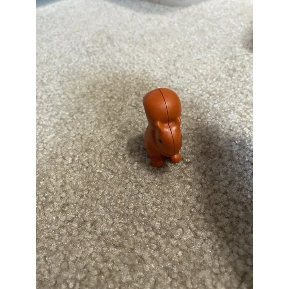 Vintage Playmobil red orange squirrel figure forest nature to replacement part
